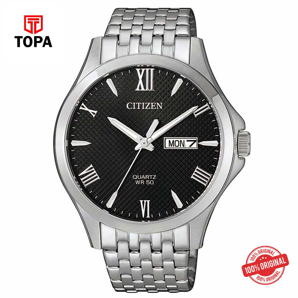 Topa Citizen-BF2020-51E-Metal-Band-Mens-Watch - Product Image 1