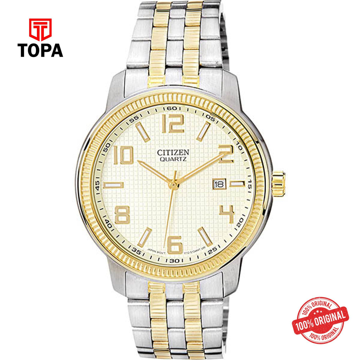 Topa Citizen-BI0994-55P-Metal-Band-Mens-Watch - Product Image 1