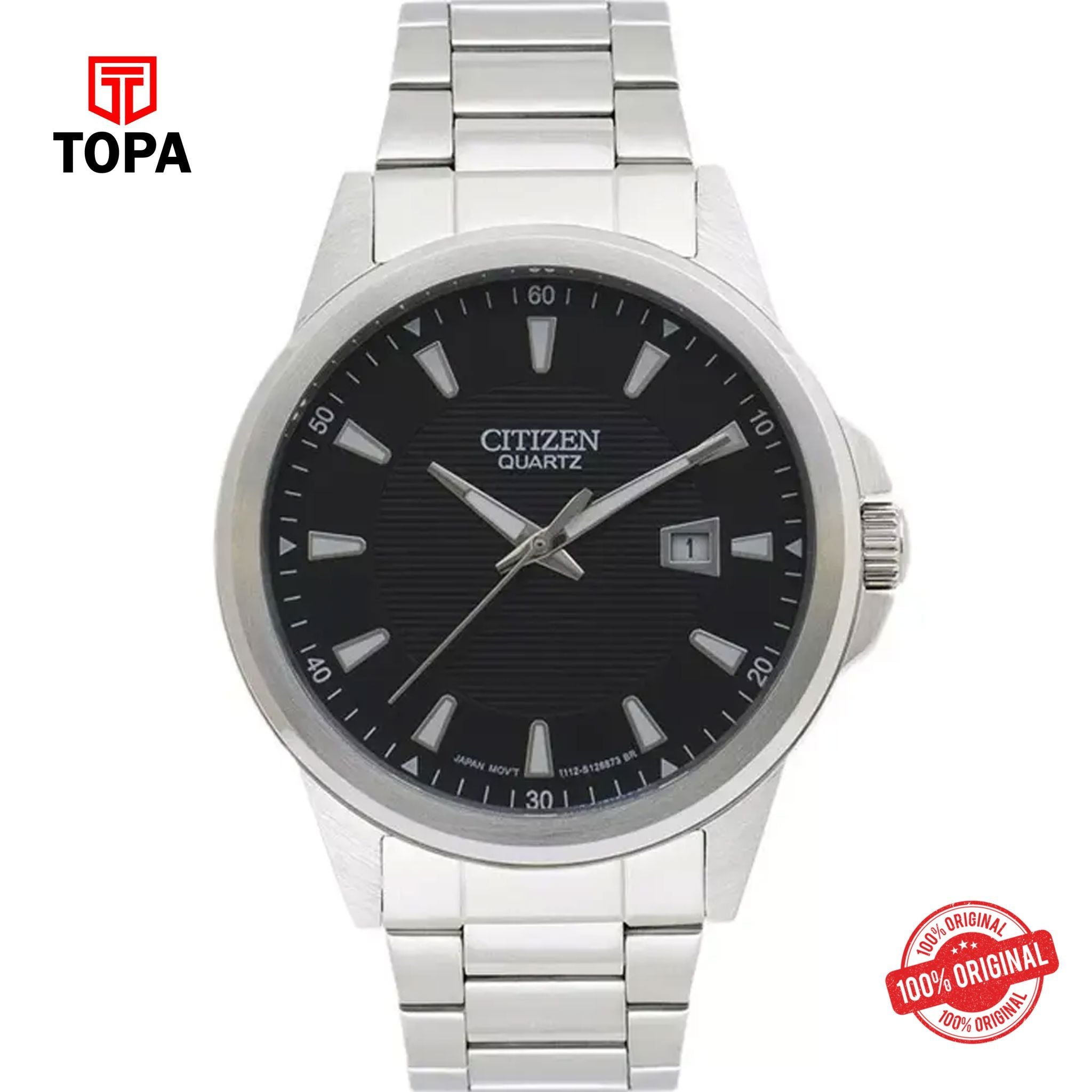 Topa Citizen-BI1010-51E-Metal-Band-Men-Watch - Product Image 1
