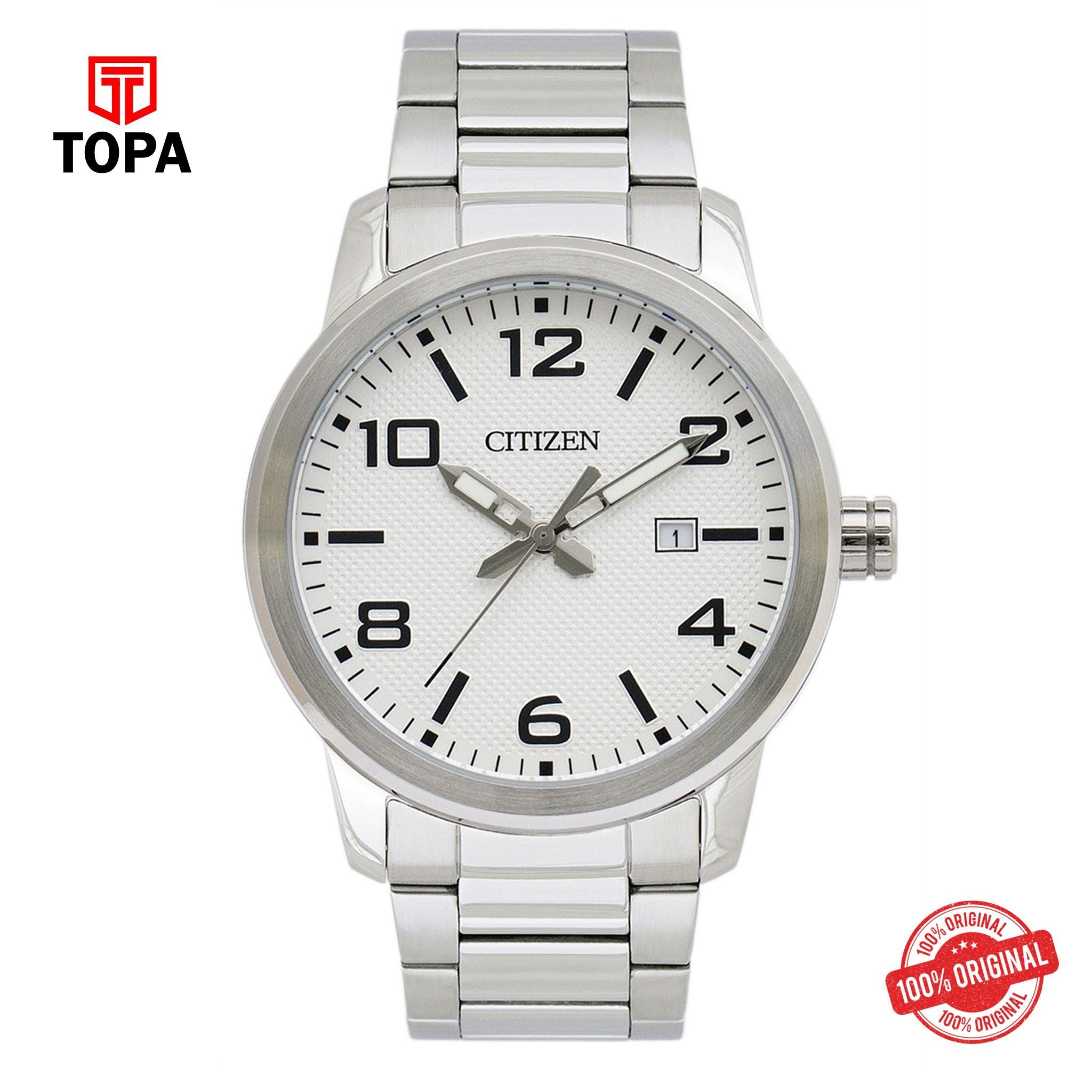 Topa Citizen-BI1020-57A-Men-Chain-Strap-Watch - Product Image 1