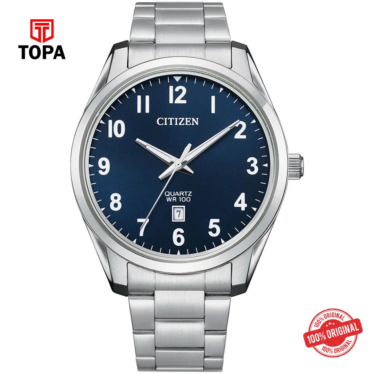 Topa Citizen-BI1031-51L-Metal-Band-Men-Watch - Product Image 1