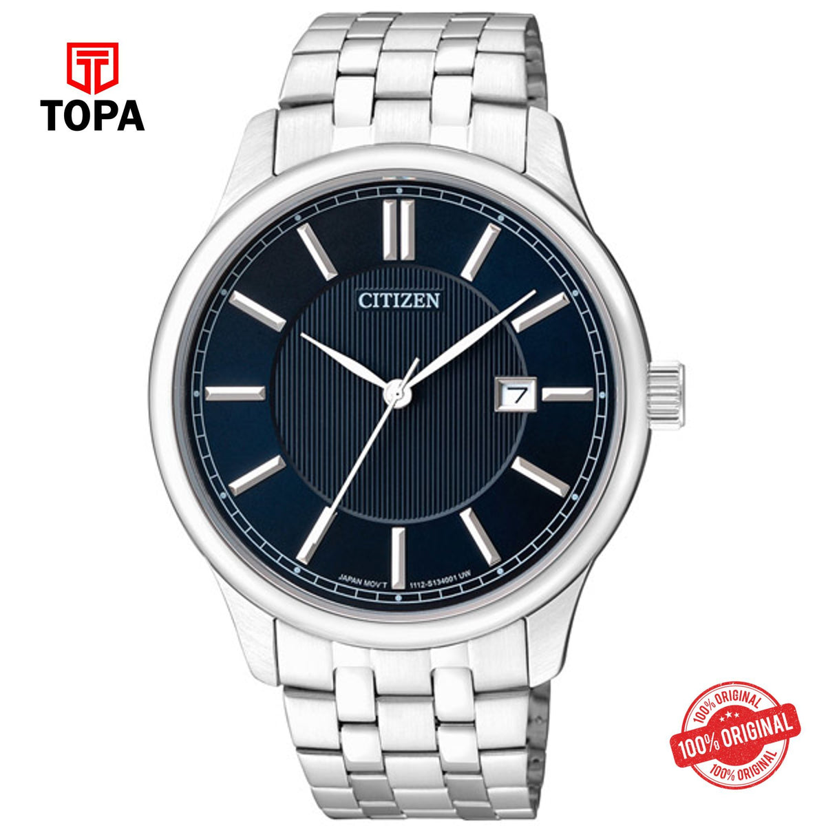 Topa Citizen-BI1050-56L-Metal-Band-Mens-Watch - Product Image 1