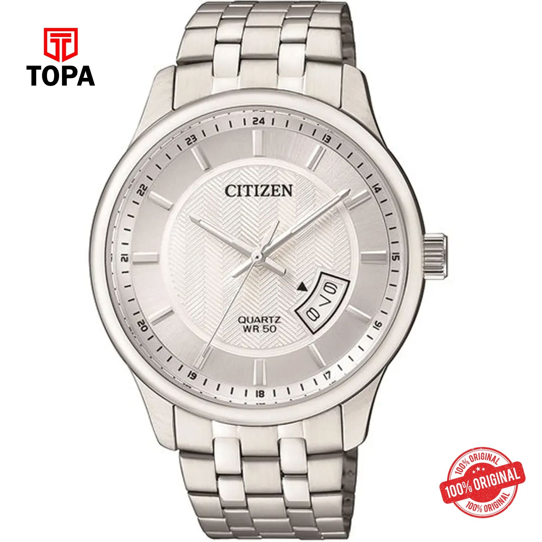 Topa Citizen-BI1050-81A-Metal-Band-Mens-Watch - Product Image 1