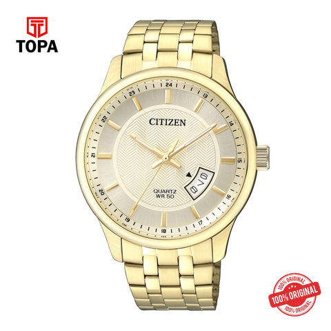 Topa Citizen-BI1052-85P-Analog-Gold-Dial-Mens-Watch - Product Image 1