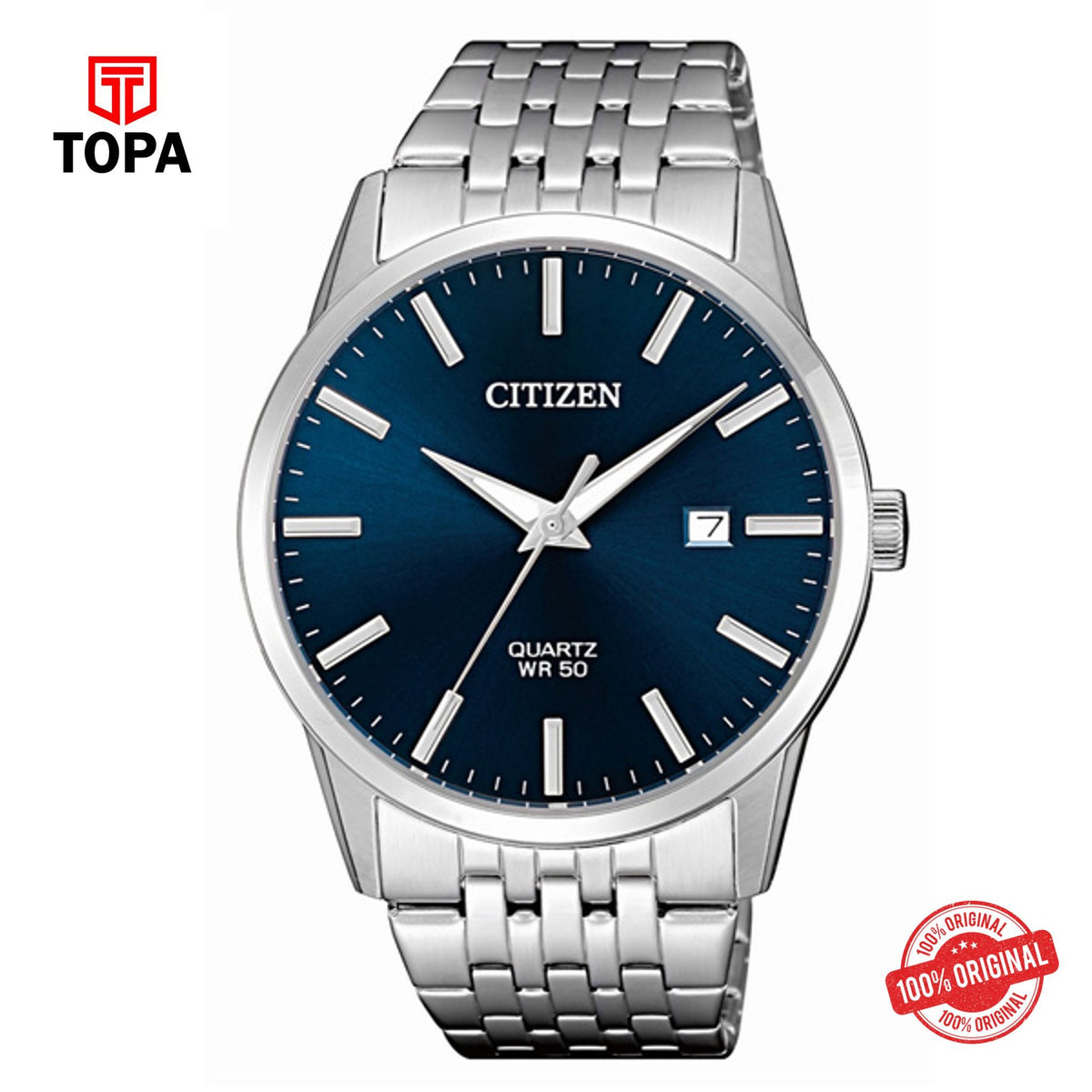 Topa Citizen-BI5000-87L-Metal-Band-Mens-Watch - Product Image 1