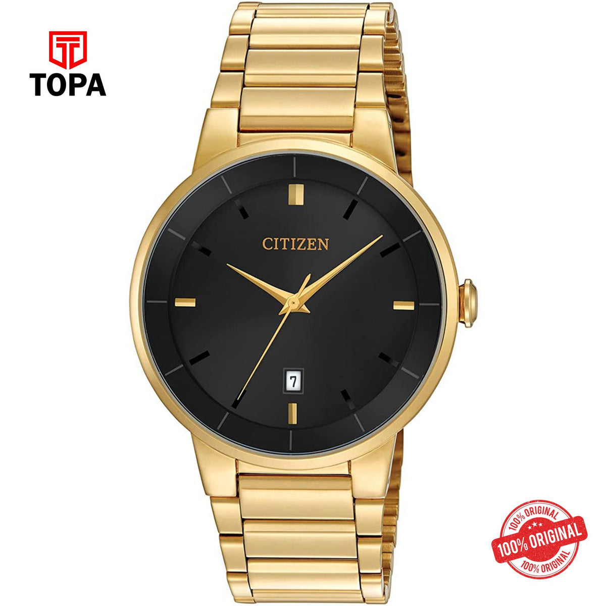 Topa Citizen-BI5012-53E-Metal-Band-Men-Watch - Product Image 1