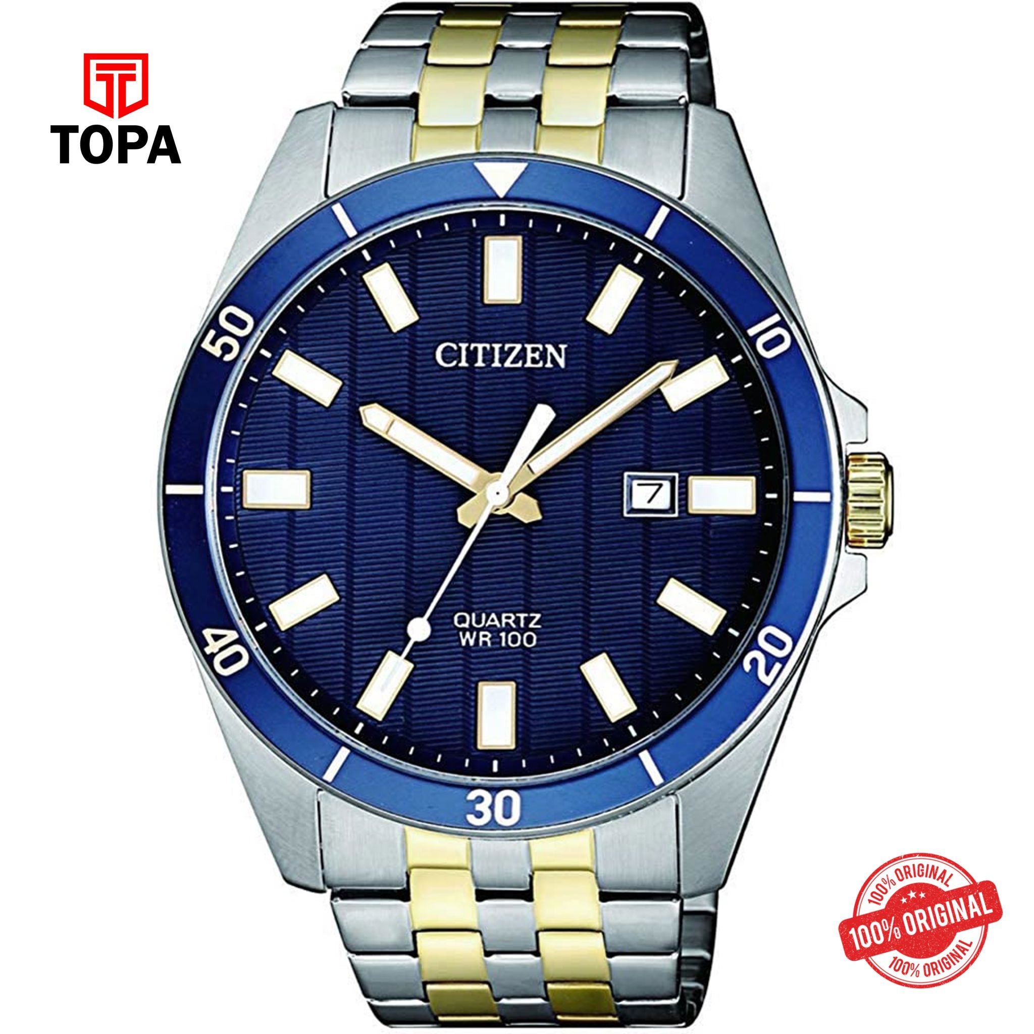 Topa Citizen-BI5054-53L-Metal-Band-Mens-Watch - Product Image 1