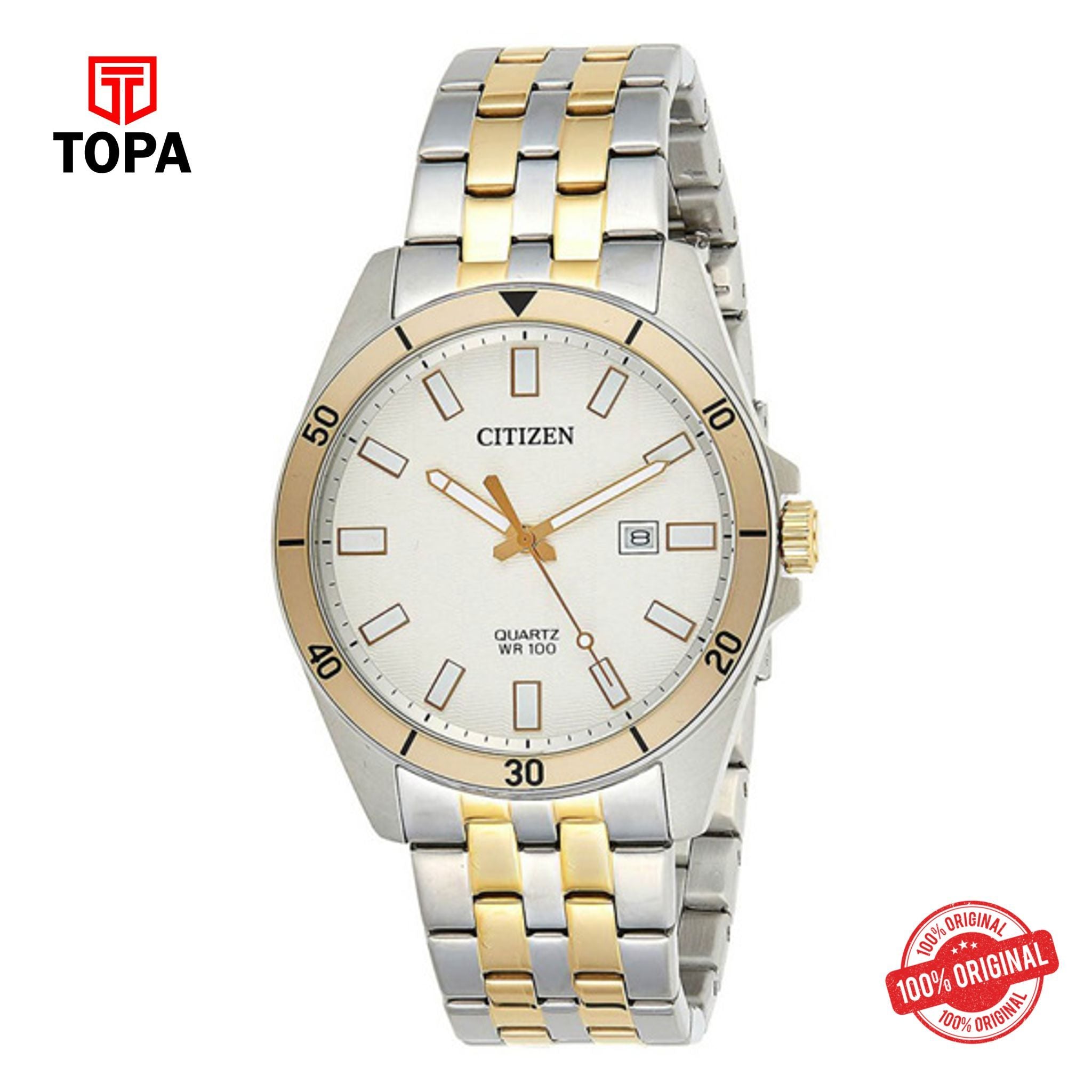 Topa Citizen-BI5056-58A-Metal-Band-Mens-Watch - Product Image 1