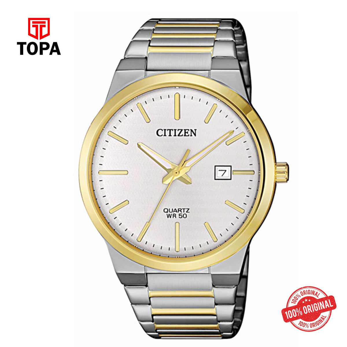 Topa Citizen-BI5064-50A-Metal-Band-Mens-Watch - Product Image 1