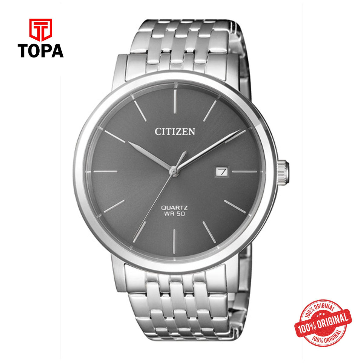 Topa Citizen-BI5070-57H-Metal-Band-Mens-Watch - Product Image 1