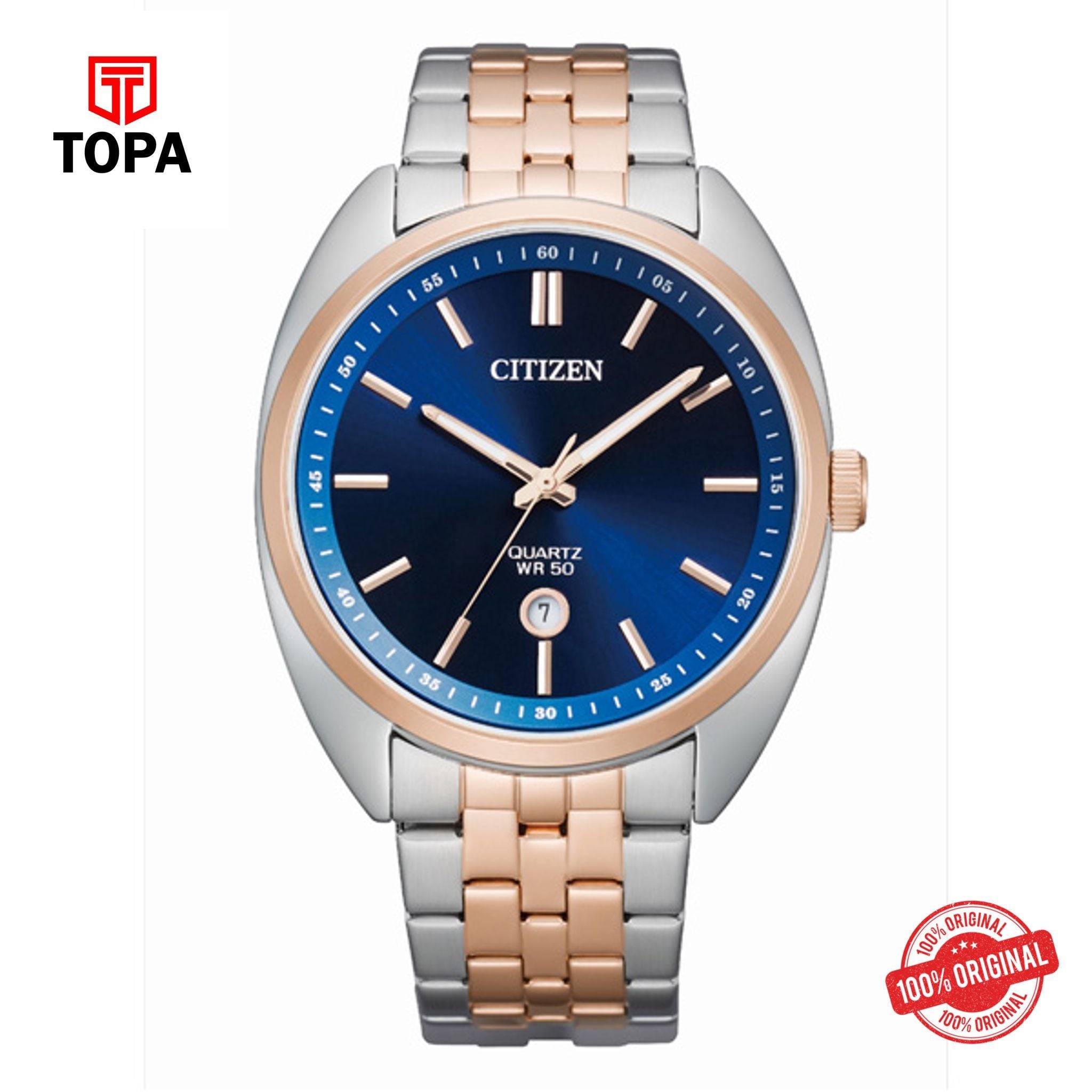 Topa Citizen-BI5096-53L-Men-Chain-Strap-Watch - Product Image 1