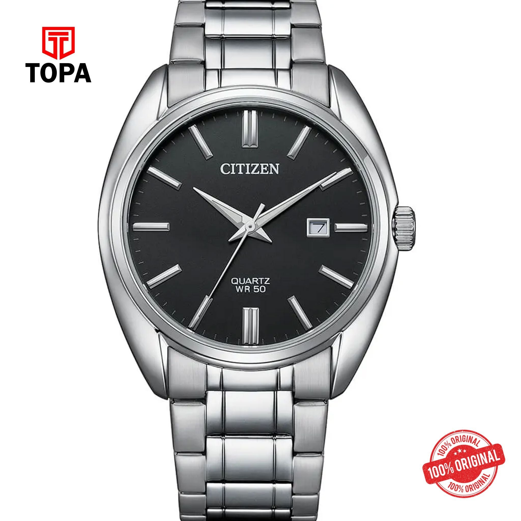 Topa Citizen-BI5100-58E-Metal-Band-Men-Watch - Product Image 1