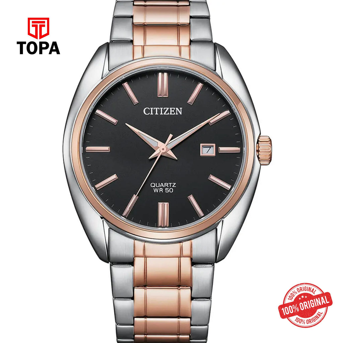 Topa Citizen-BI5104-57E-Metal-Band-Men-Watch - Product Image 1