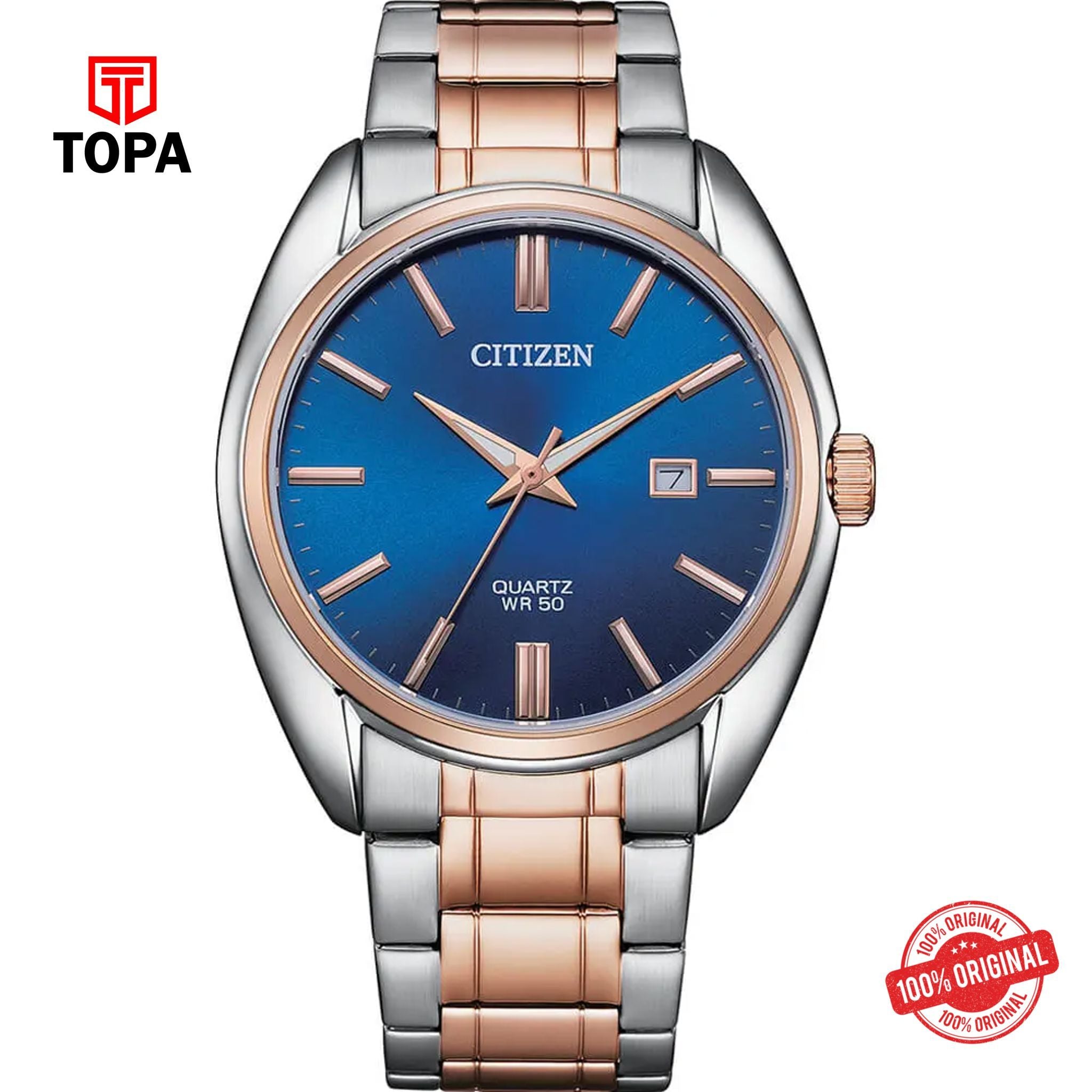 Topa Citizen-BI5104-57L-Metal-Band-Men-Watch - Product Image 1
