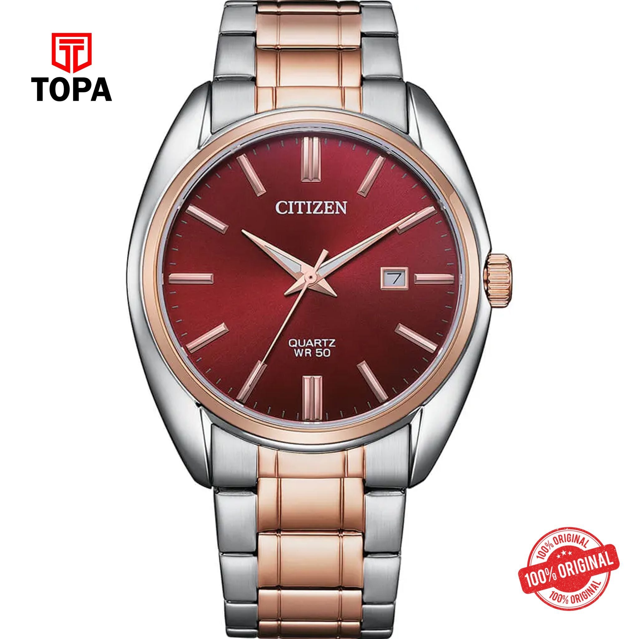Topa Citizen-BI5104-57X-Metal-Band-Men-Watch - Product Image 1