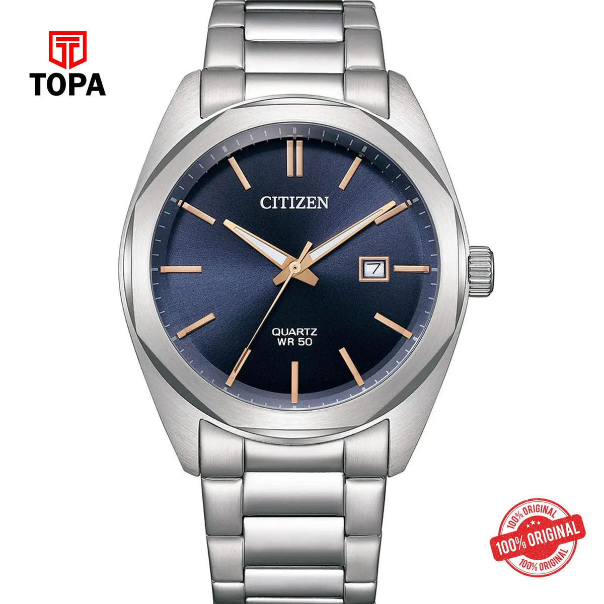 Topa Citizen-BI5110-54H-Metal-Band-Men-Watch - Product Image 1