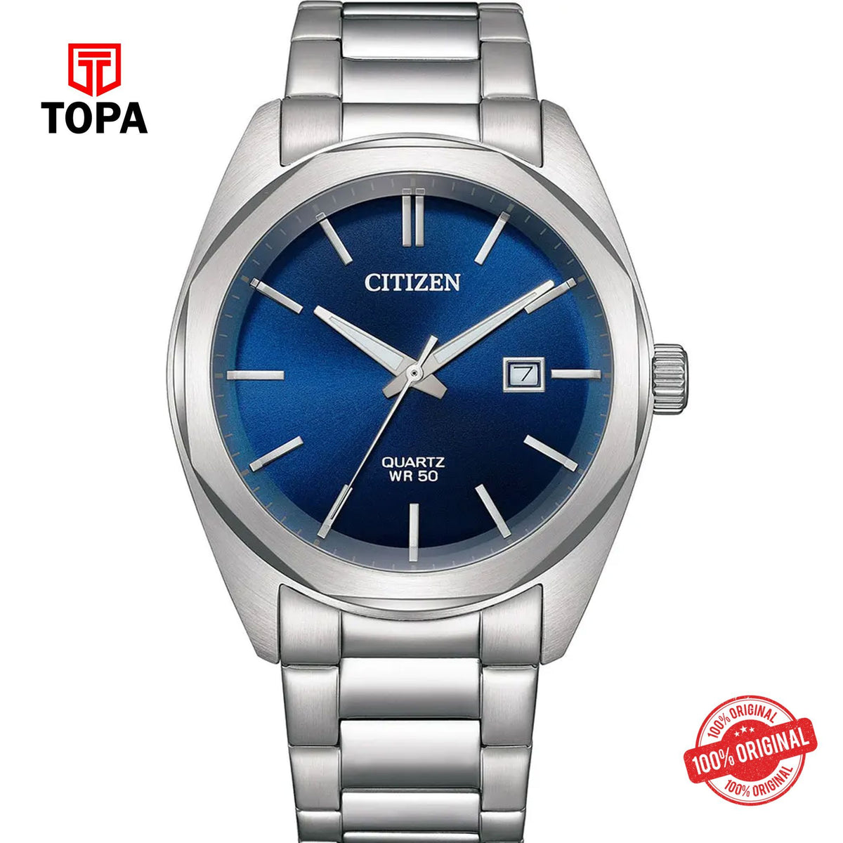 Topa Citizen-BI5110-54L-Metal-Band-Men-Watch - Product Image 1