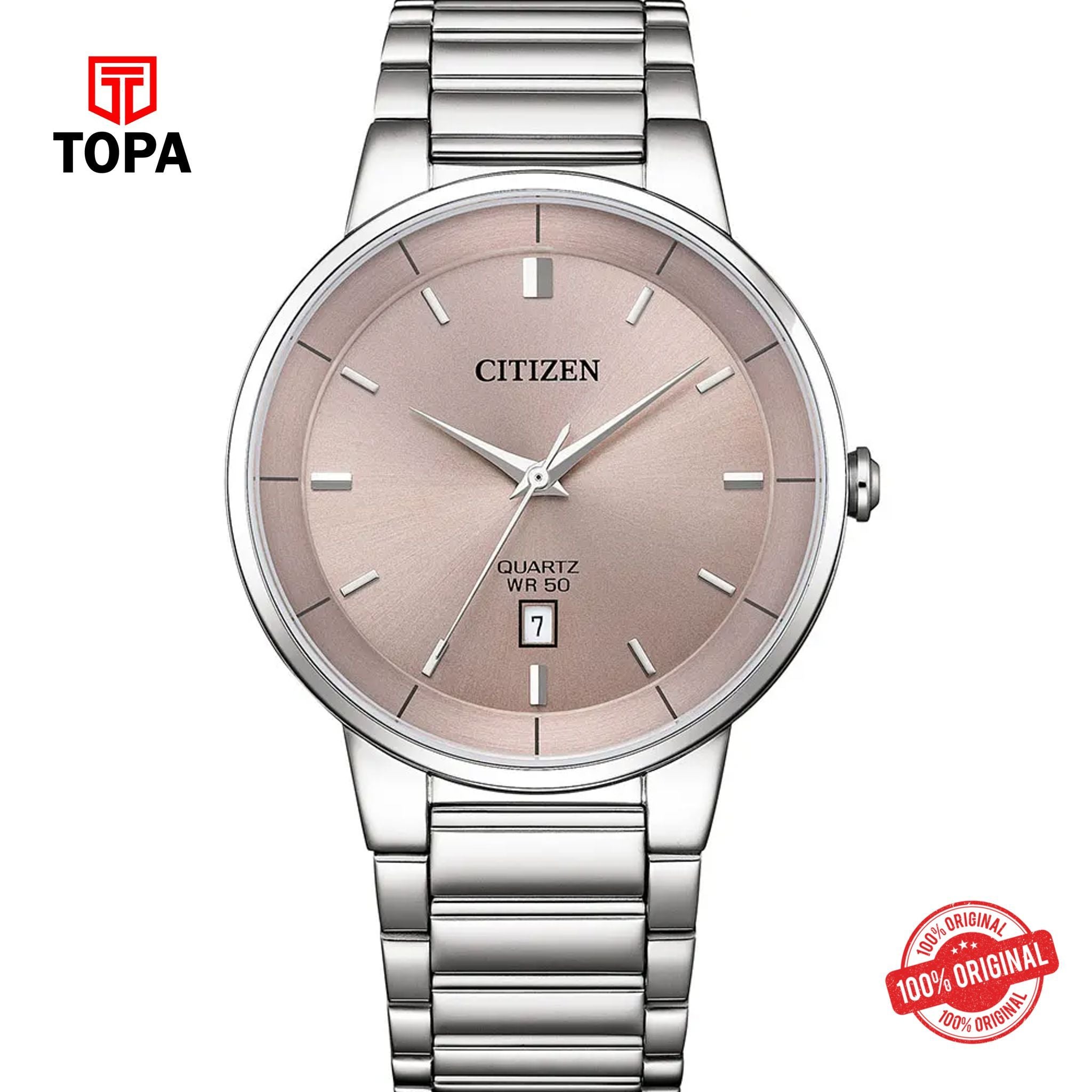 Topa Citizen-BI5120-51Z-Metal-Band-Men-Watch - Product Image 1
