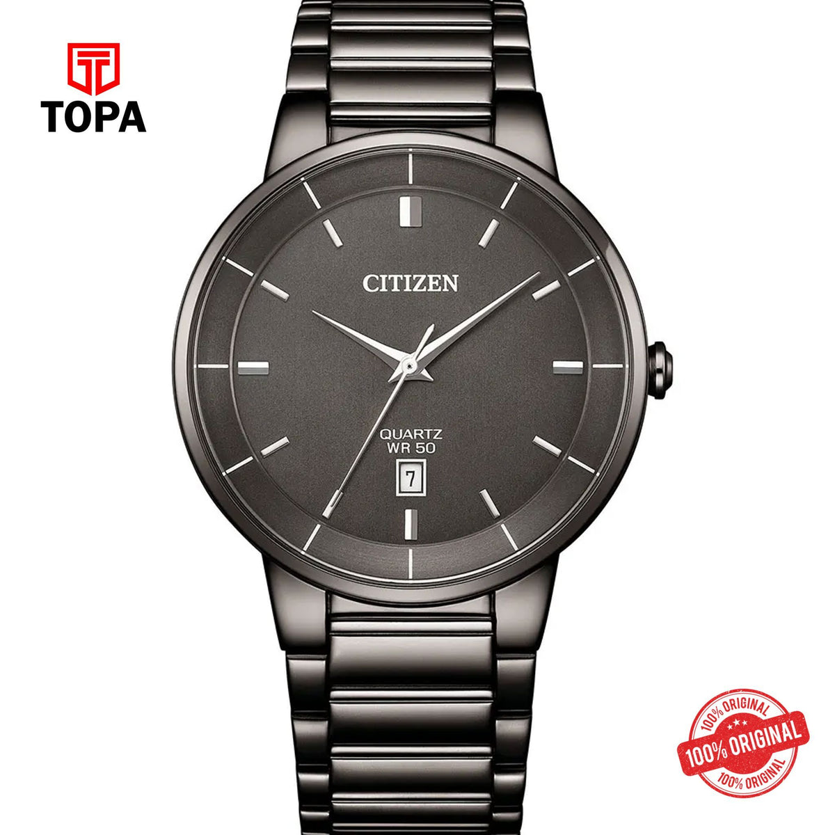 Topa Citizen-BI5127-51H-Metal-Band-Men-Watch - Product Image 1