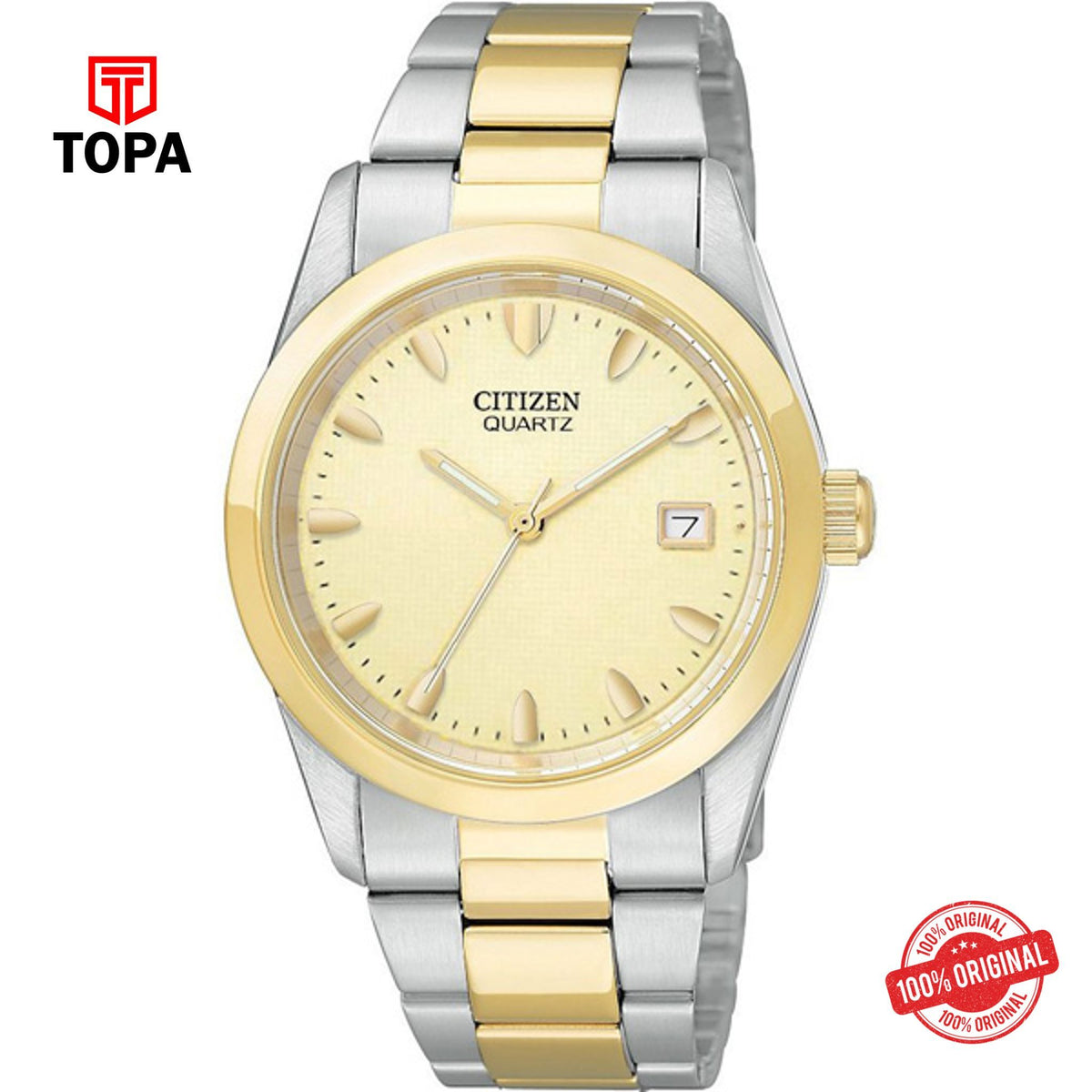 Topa Citizen-BK1414-56P-Metal-Band-Mens-Watch - Product Image 1