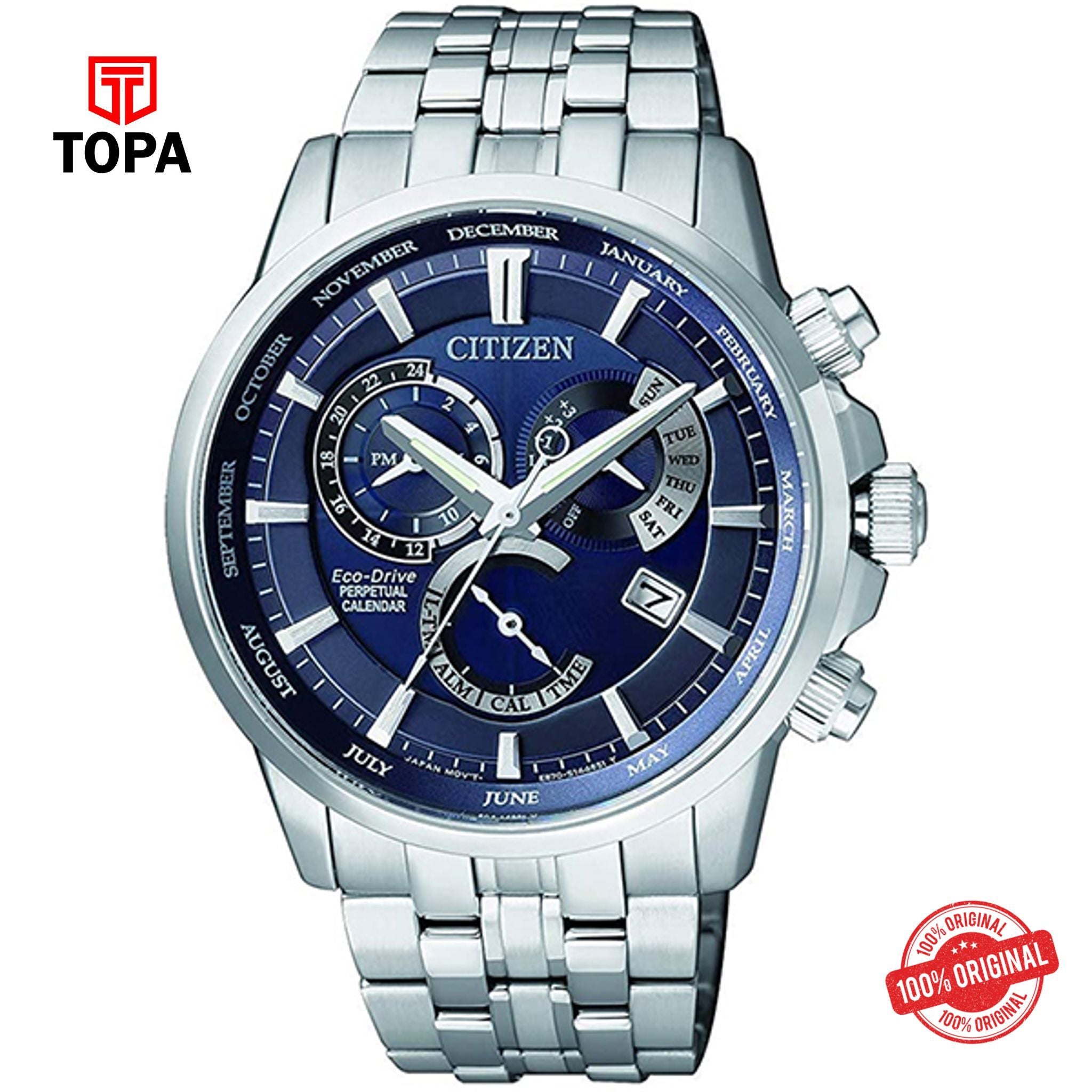 Topa Citizen-BL8140-80L-Metal-Band-Mens-Watch - Product Image 1