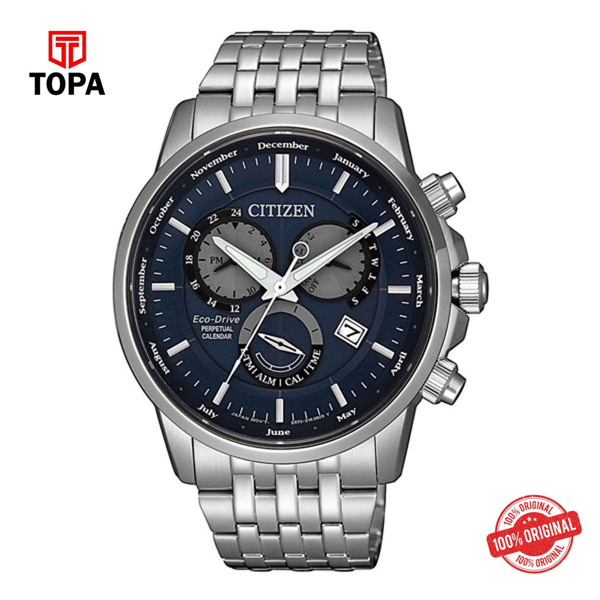 Topa Citizen-BL8150-86L-Eco-Drive-Metal-Band-Mens-Watch - Product Image 1