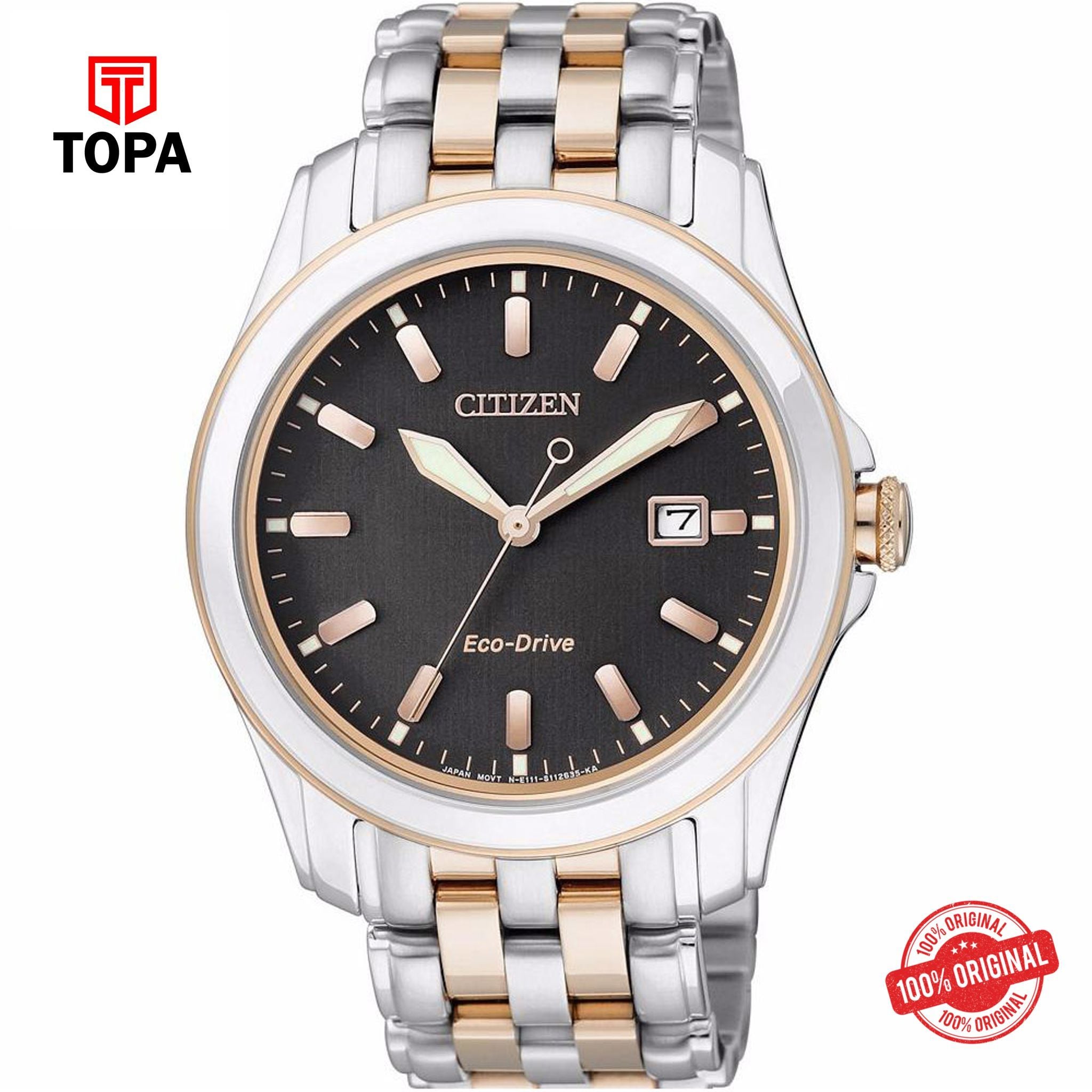 Topa Citizen-BM6735-52E-Eco-Drive-Dual-Tone-Sapphire-Japan-100m-B - Product Image 1