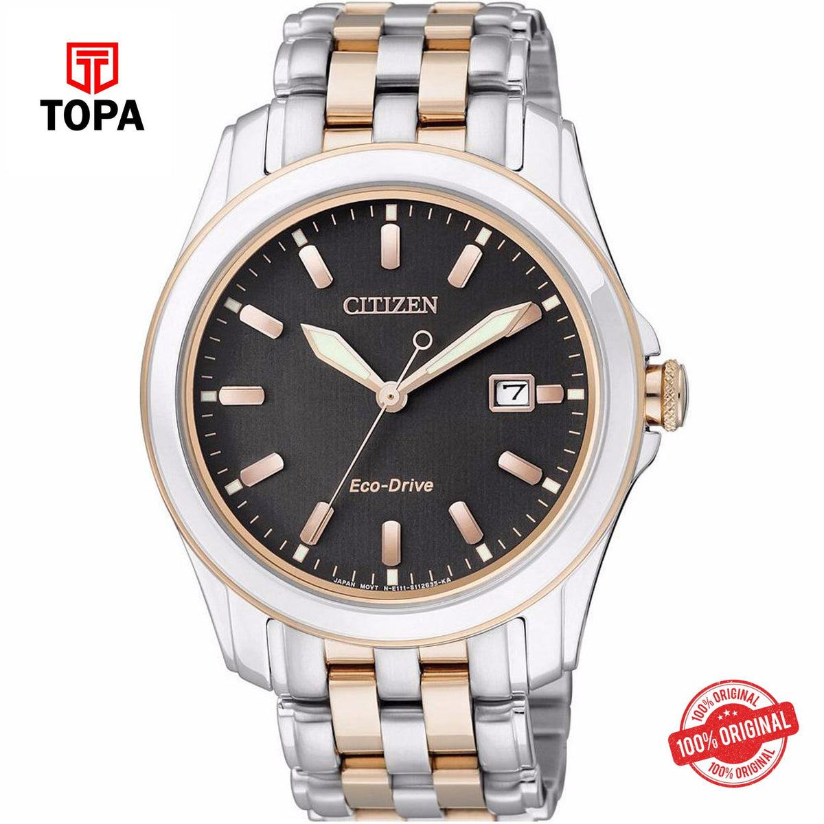 Topa Citizen-BM6735-52E-Eco-Drive-Dual-Tone-Sapphire-Japan-100m-B - Product Image 1