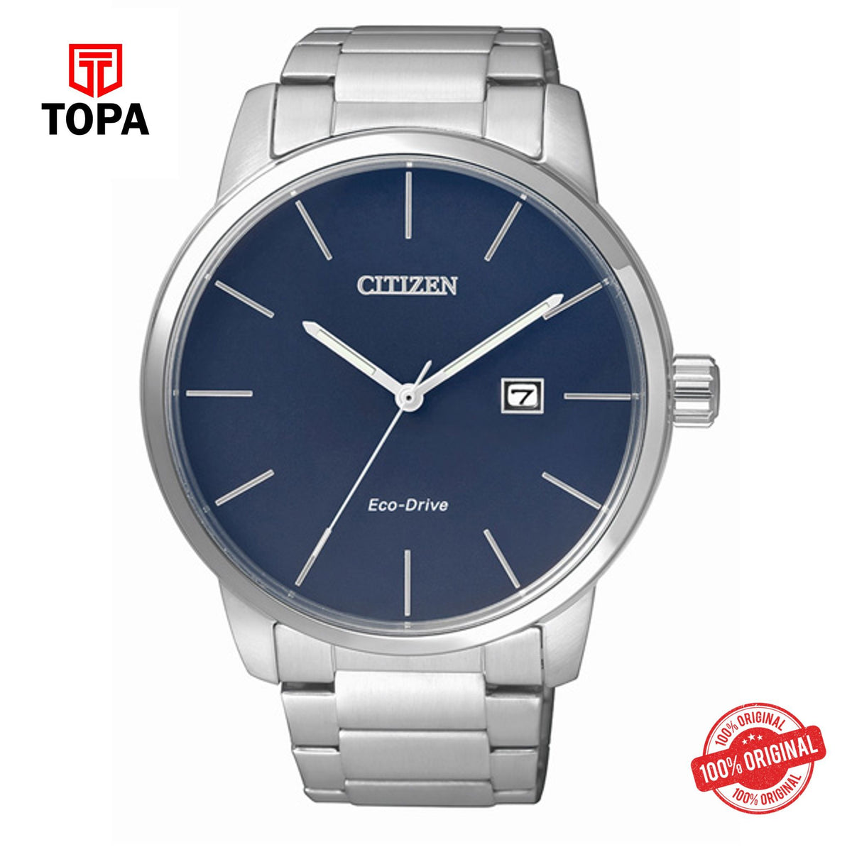 Topa Citizen-BM6960-56L-Metal-Band-Mens-Watch - Product Image 1