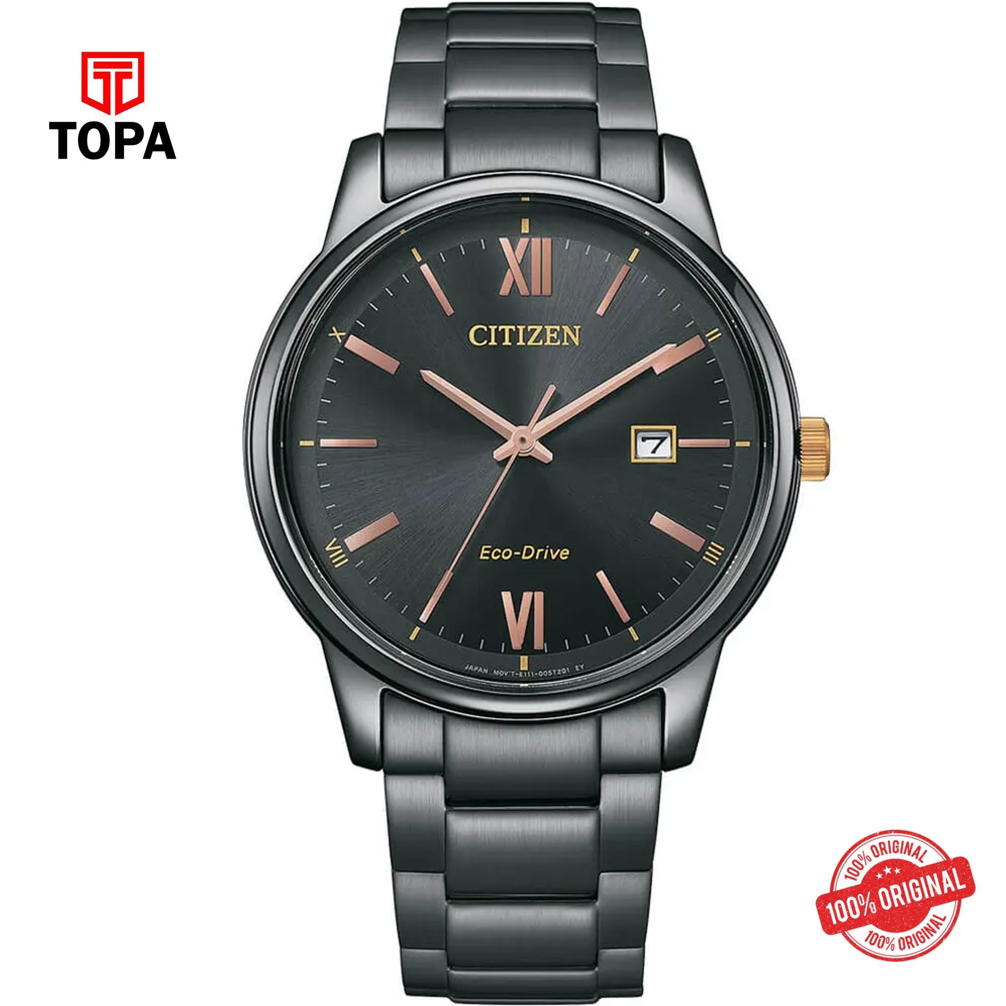Topa Citizen-BM6976-72E-Metal-Band-Men-Watch - Product Image 1