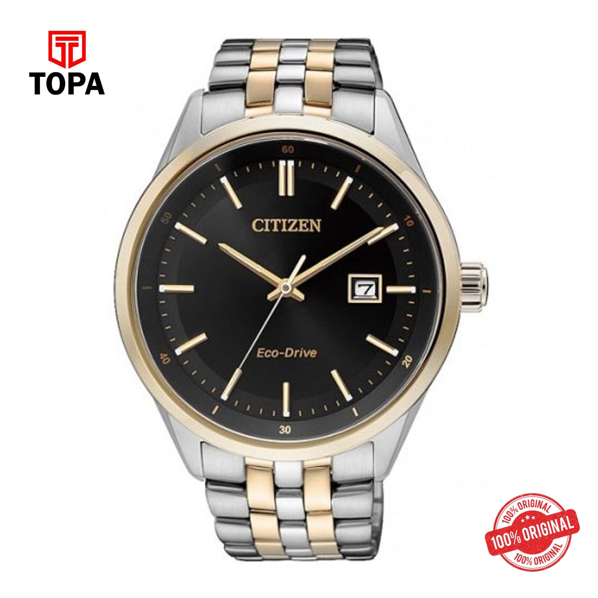 Topa Citizen-BM7254-55E-Eco-Drive-Sapphire-Japan-100m-Dual-Tone-B - Product Image 1