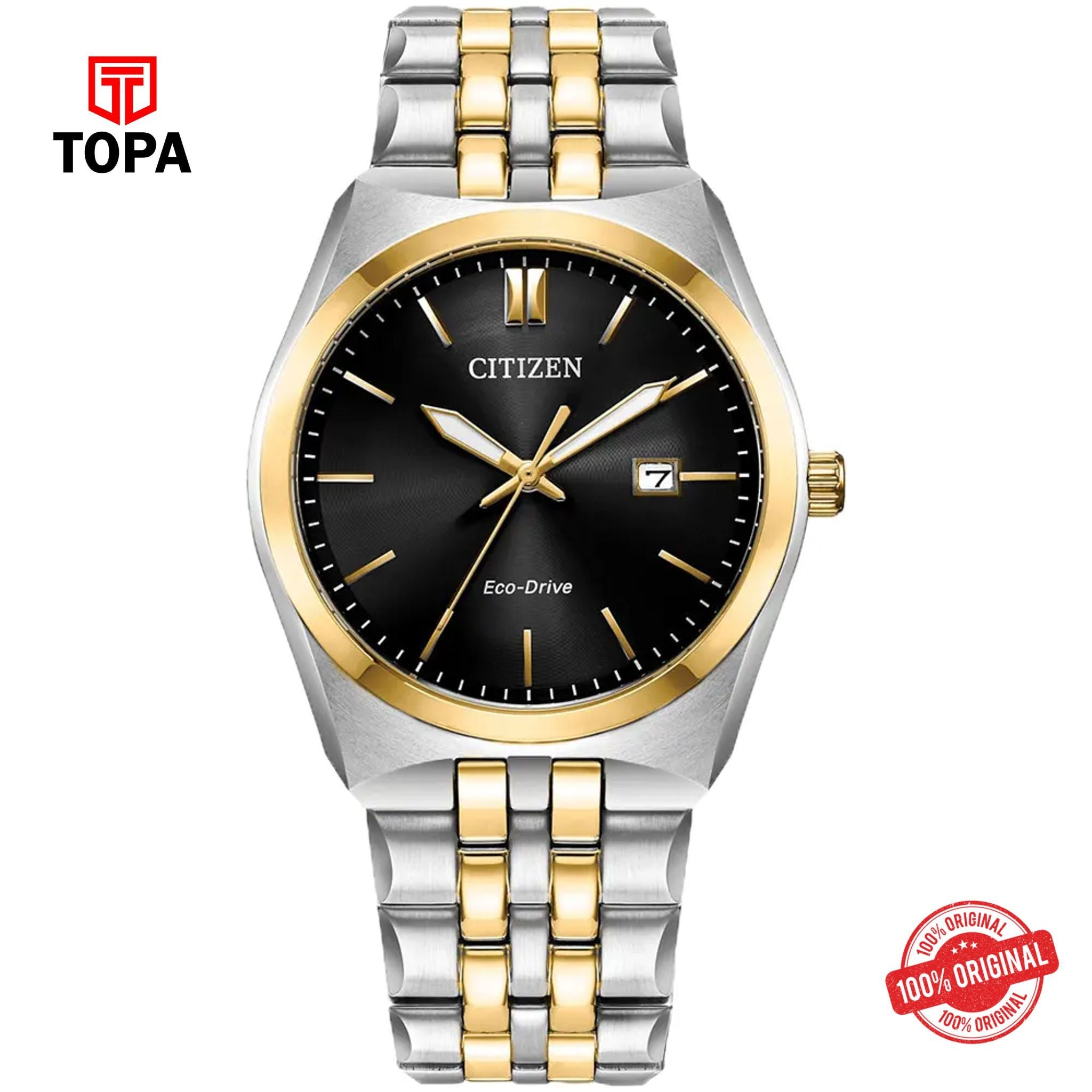 Topa Citizen-BM7334-58E-Metal-Band-Men-Watch - Product Image 1
