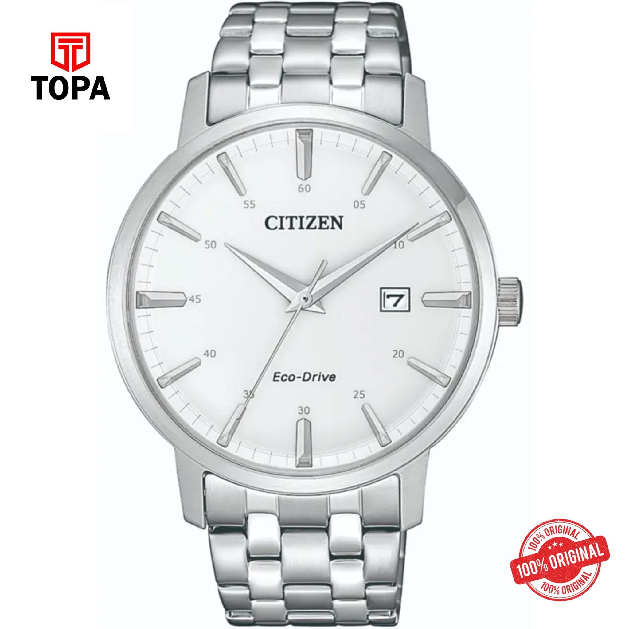 Topa Citizen-BM7460-88H-Metal-Band-Men-Watch - Product Image 1