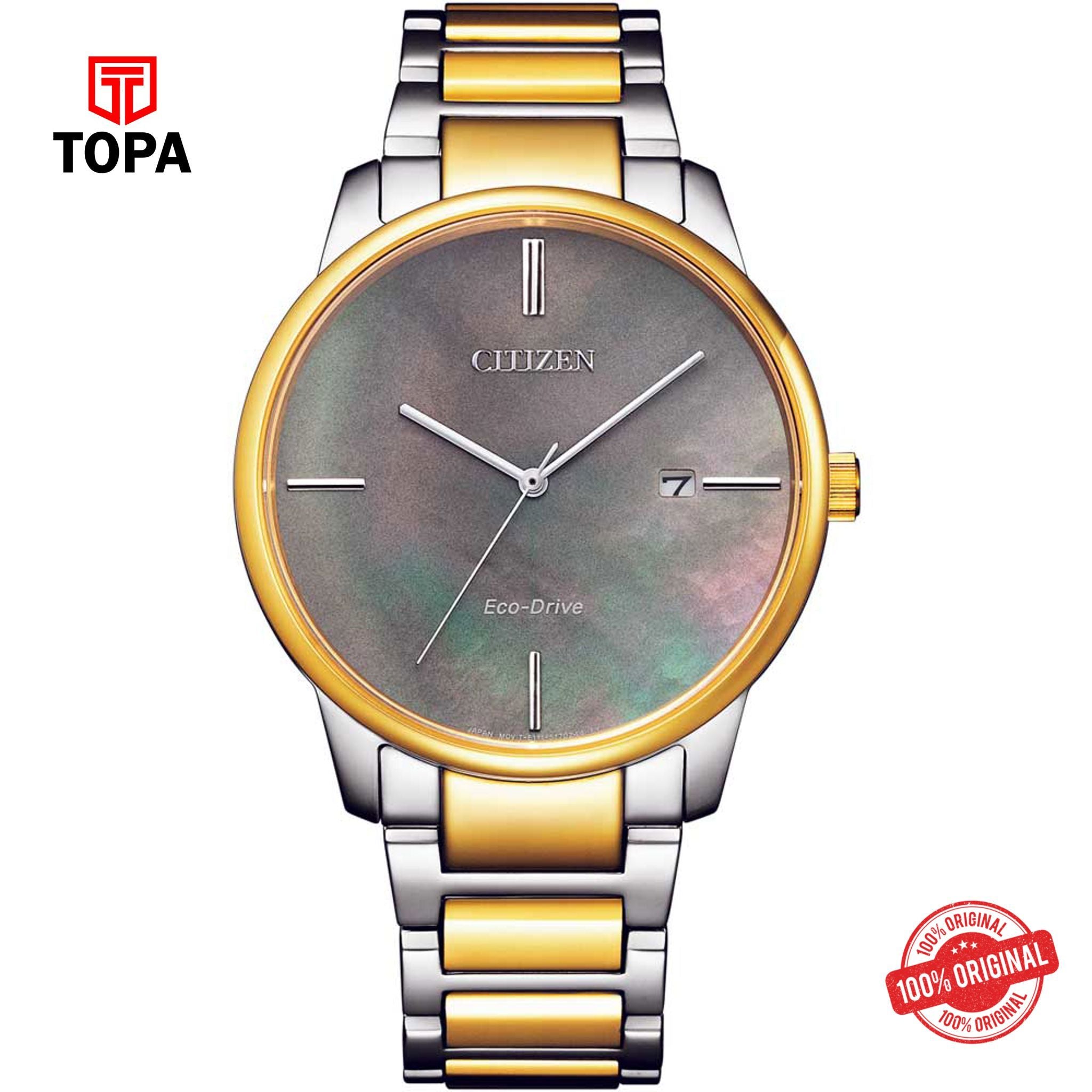 Topa Citizen-BM7524-87Y-Eco-Drive-Metal-Band-Men-Watch - Product Image 1