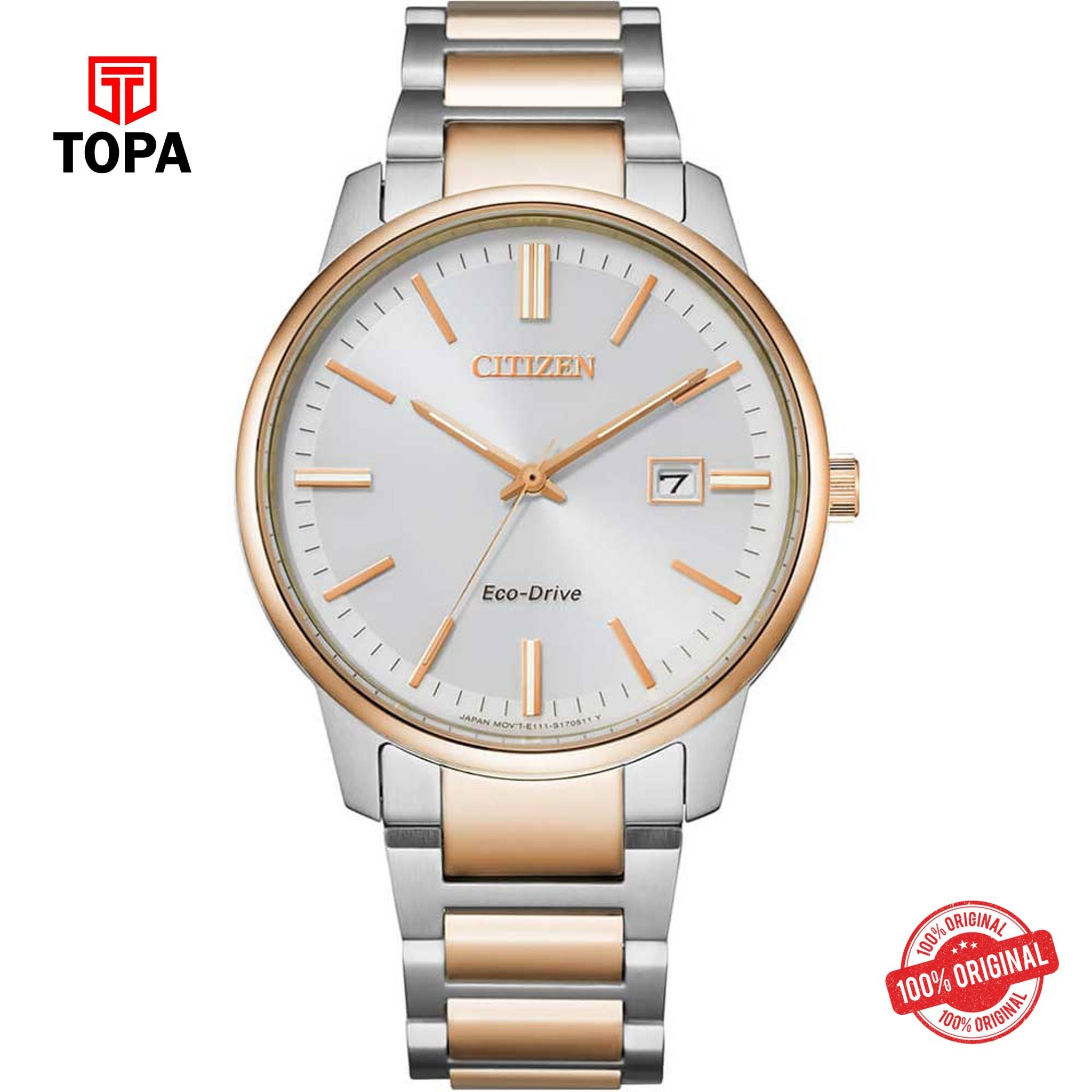 Topa Citizen-BM7526-81A-Eco-Drive-Metal-Band-Men-Watch - Product Image 1