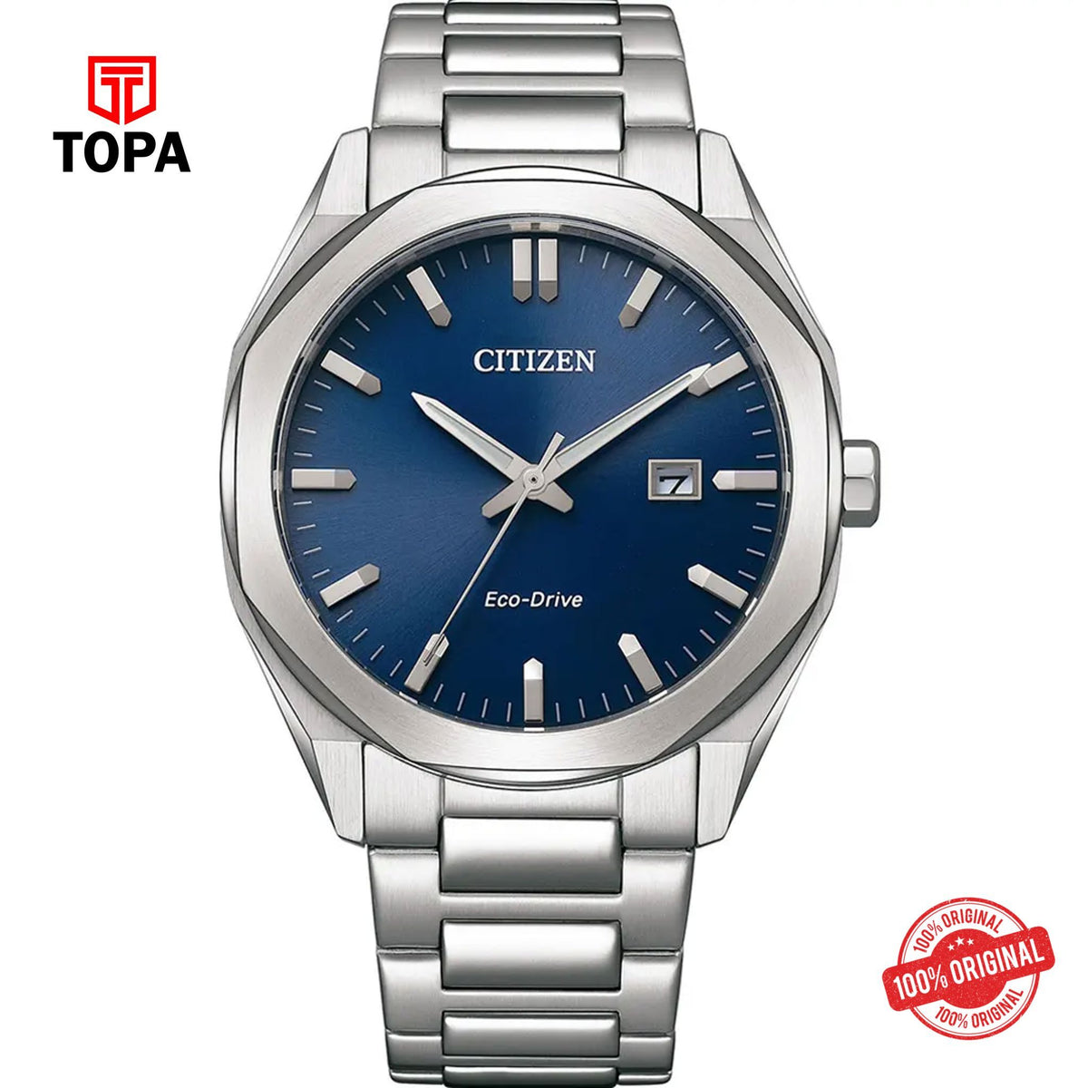 Topa Citizen-BM7600-81L-Metal-Band-Men-Watch - Product Image 1