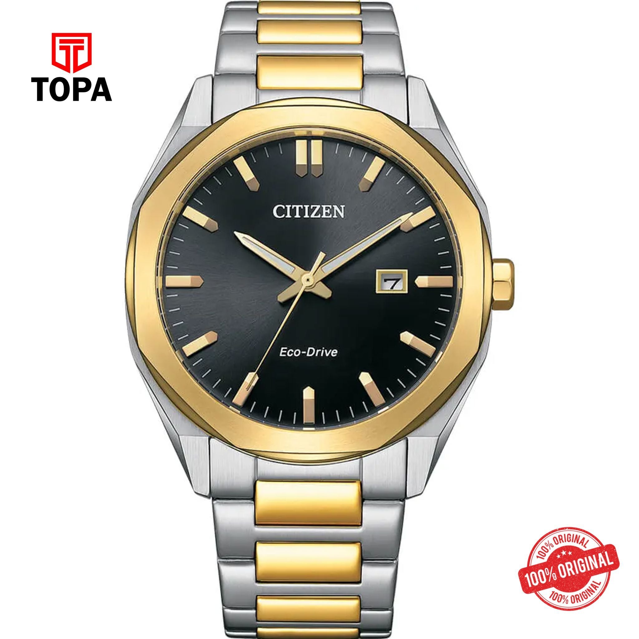 Topa Citizen-BM7604-80E-Metal-Band-Men-Watch - Product Image 1