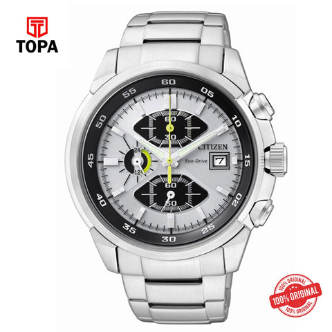 Topa Citizen-CA0130-58A-Eco-Drive-Metal-Band-Mens-Watch - Product Image 1