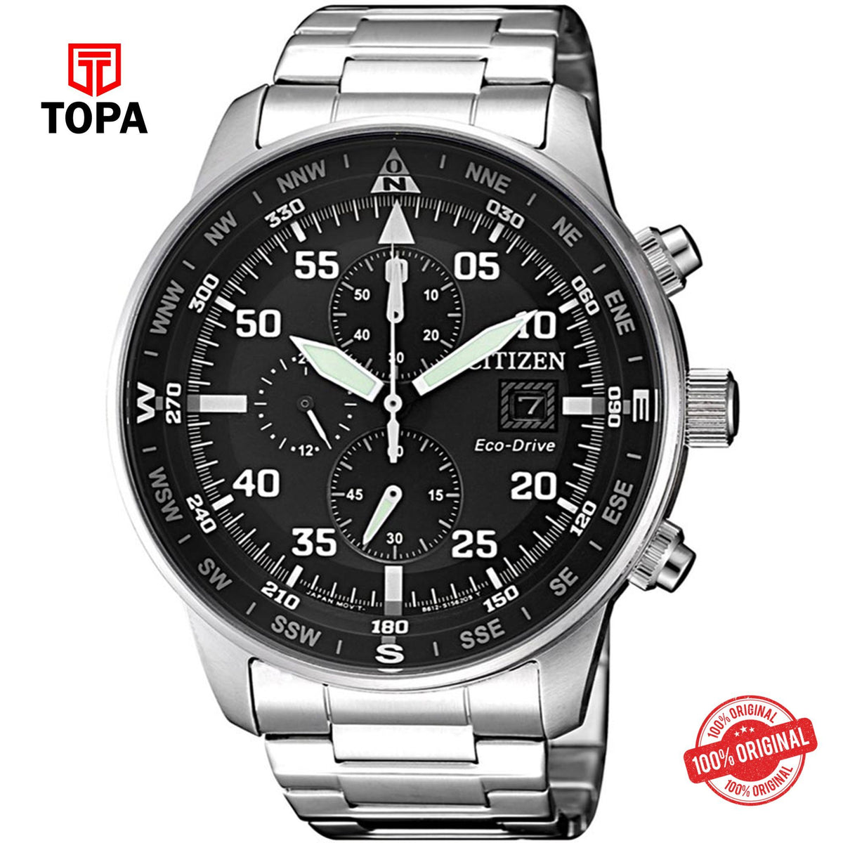 Topa Citizen-CA0690-88E-Eco-Drive-Mens-Watch - Product Image 1
