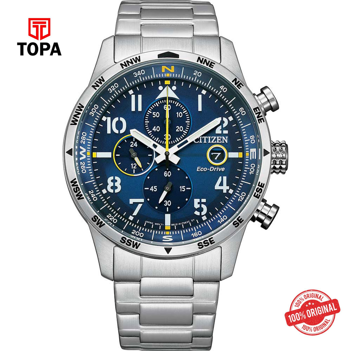 Topa Citizen-CA0790-83L-Eco-Drive-Men-Watch - Product Image 1
