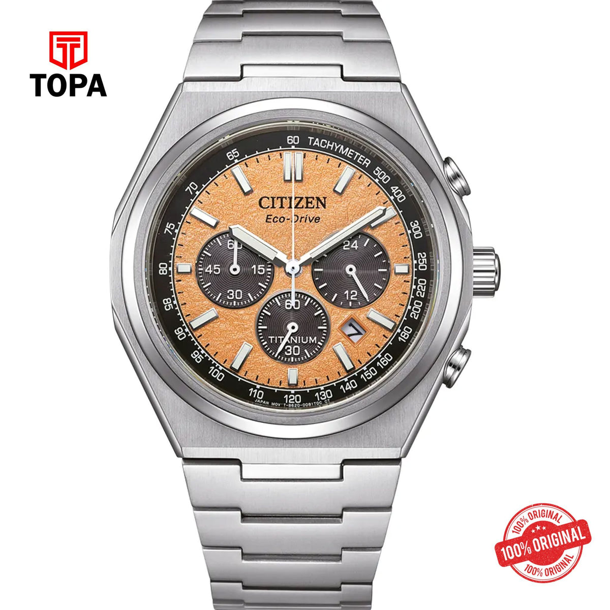Topa Citizen-CA4610-85Z-Zenshin-Metal-Band-Men-Watch - Product Image 1