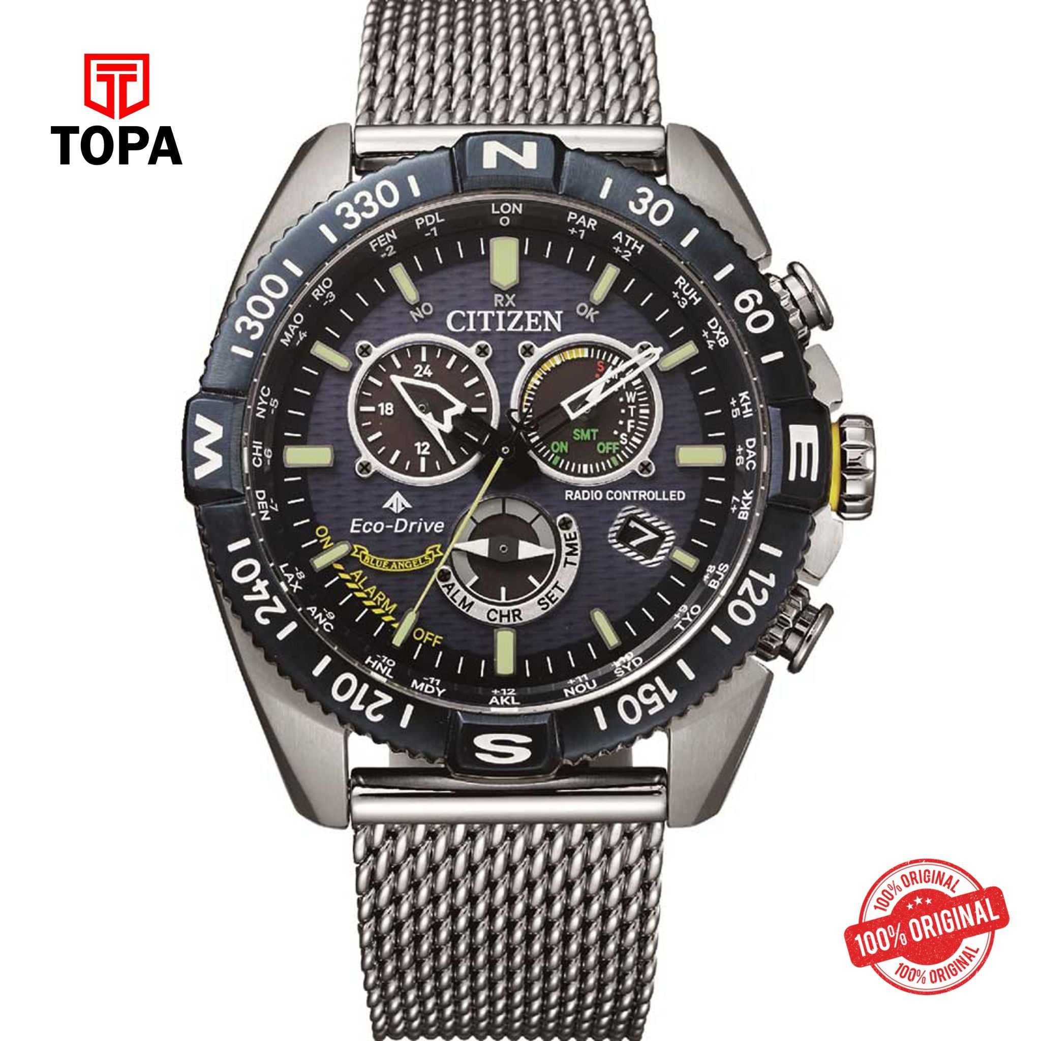 Topa Citizen-CB5848-57L-Promaster-Blue-Angle-Men-Watch - Product Image 1