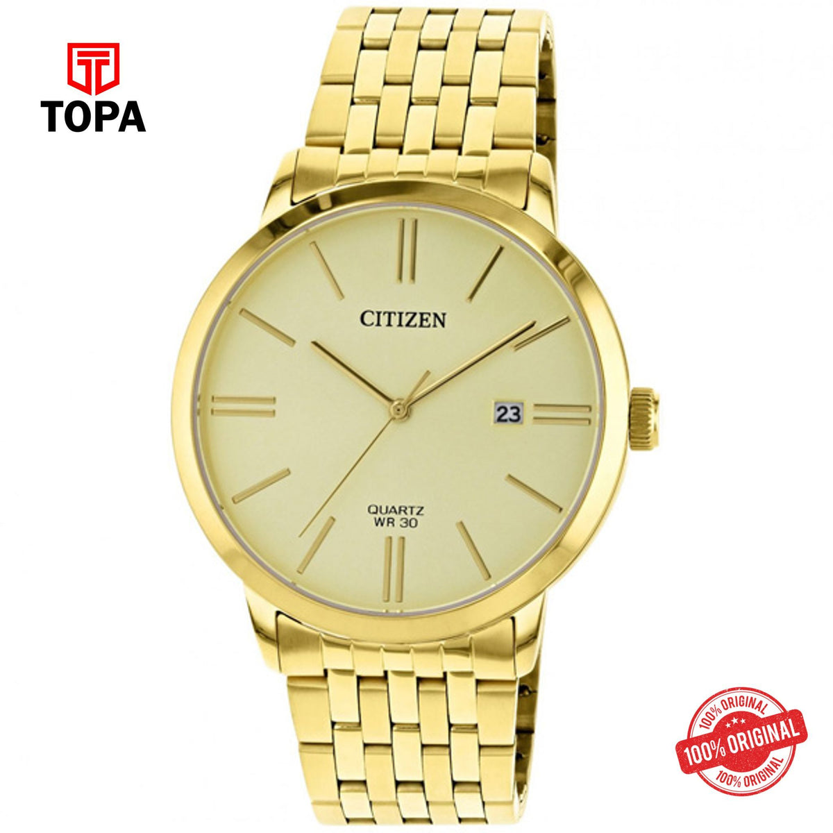 Topa Citizen-DZ0002-50P-Metal-Band-Mens-Watch - Product Image 1