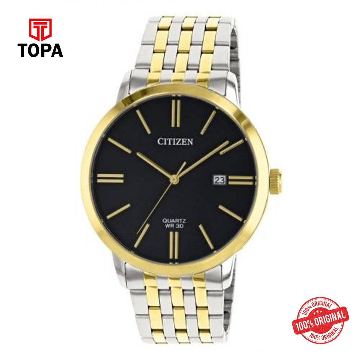 Topa Citizen-DZ0004-54E-Metal-Band-Mens-Watch - Product Image 1
