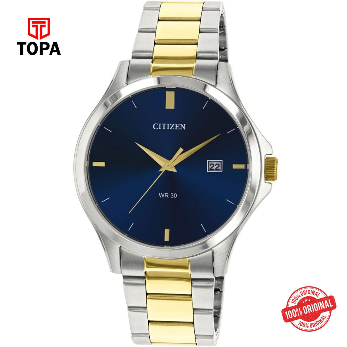 Topa Citizen-DZ0024-57L-Metal-Band-Mens-Watch - Product Image 1