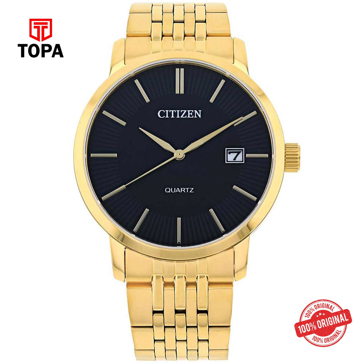 Topa Citizen-DZ0042-55E-Metal-Band-Men-Watch - Product Image 1
