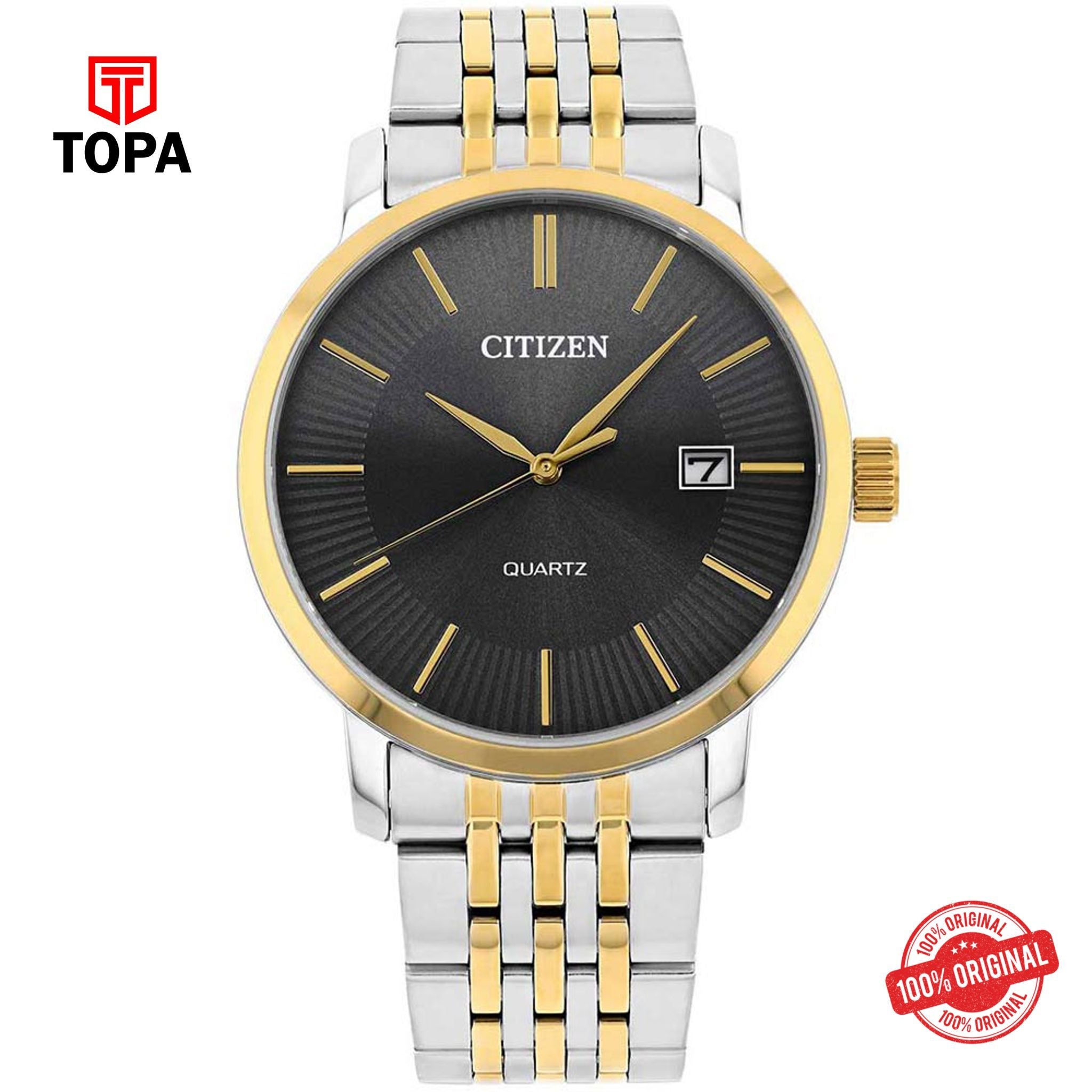 Topa Citizen-DZ0044-50H-Metal-Band-Men-Watch - Product Image 1