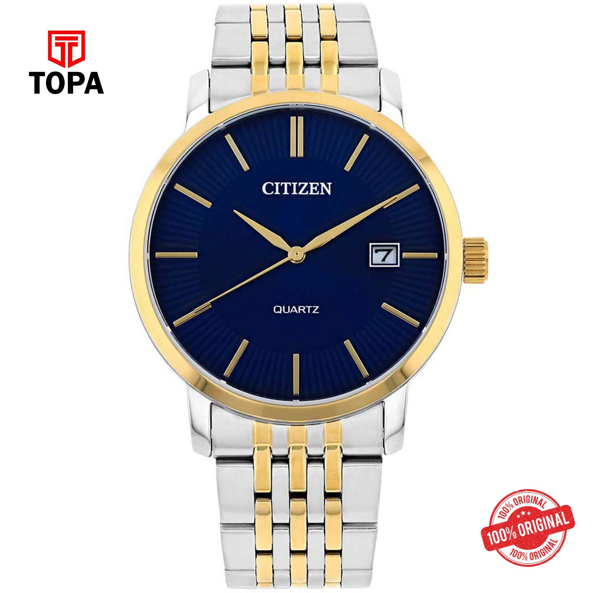 Topa Citizen-DZ0044-50L-Metal-Band-Men-Watch - Product Image 1