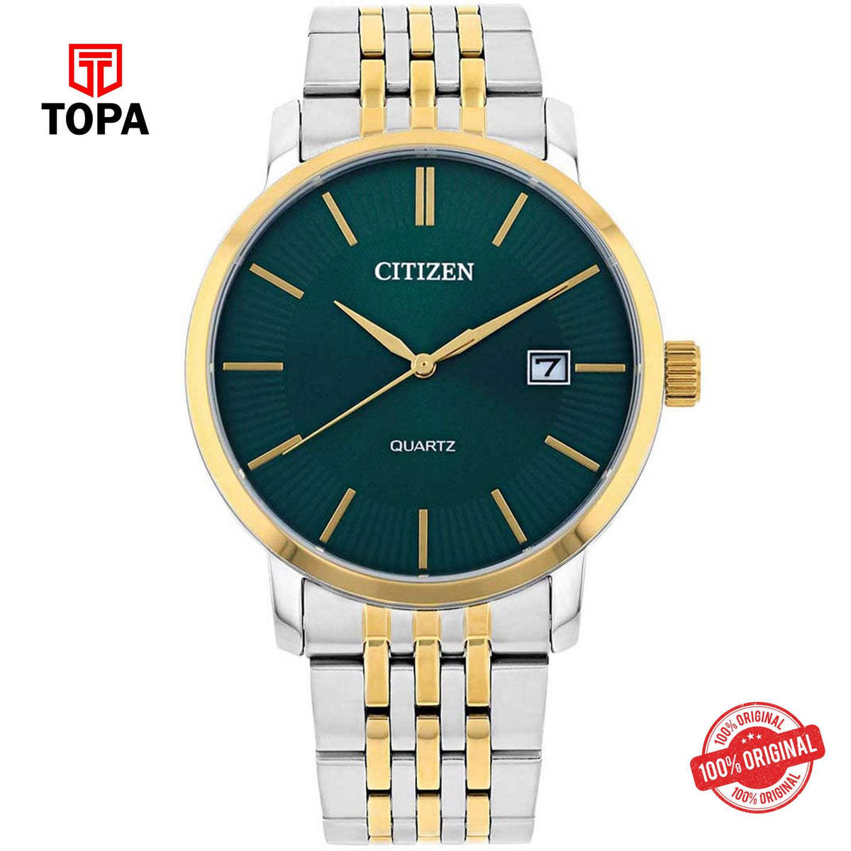 Topa Citizen-DZ0044-50X-Metal-Band-Men-Watch - Product Image 1