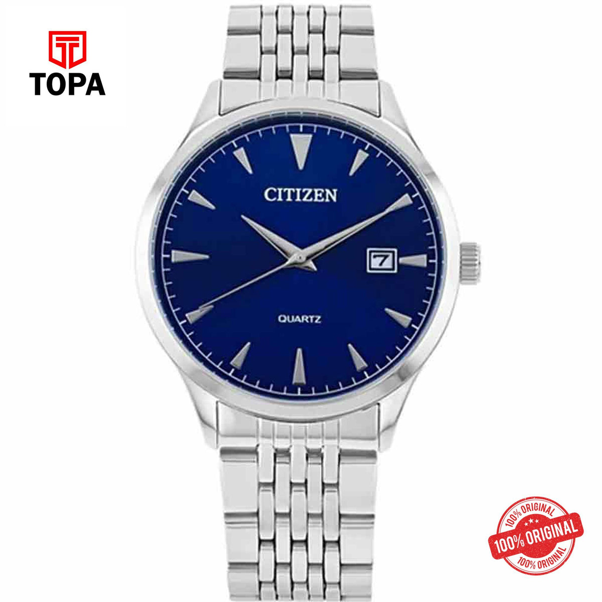 Topa Citizen-DZ0060-53L-Metal-Band-Men-Watch - Product Image 1